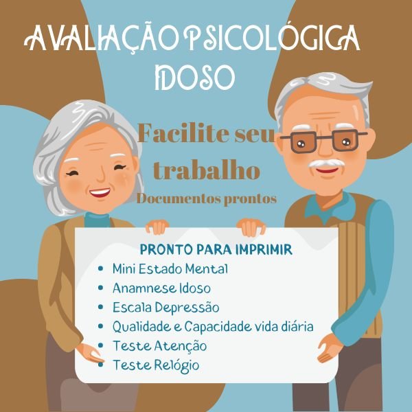 Kit Avaliação Psicológica Idosos